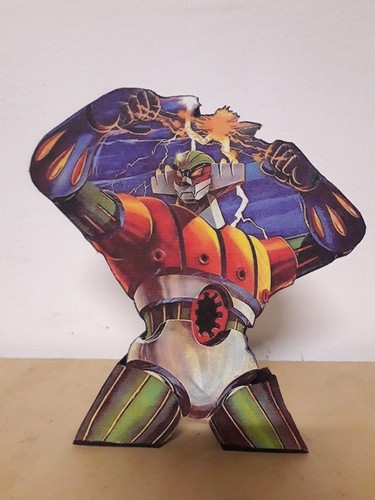 Jeeg robot acciaio sagoma - d'acciaio,