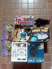 Robot giocattoli anni 80 space