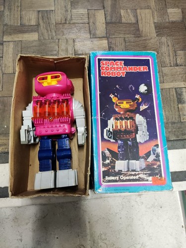 Robot space commander - space, battery