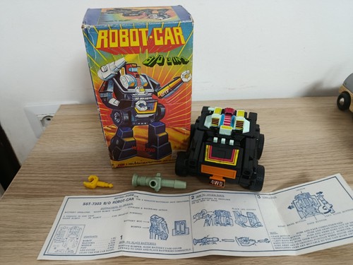Robot car 3in1 - b/o,