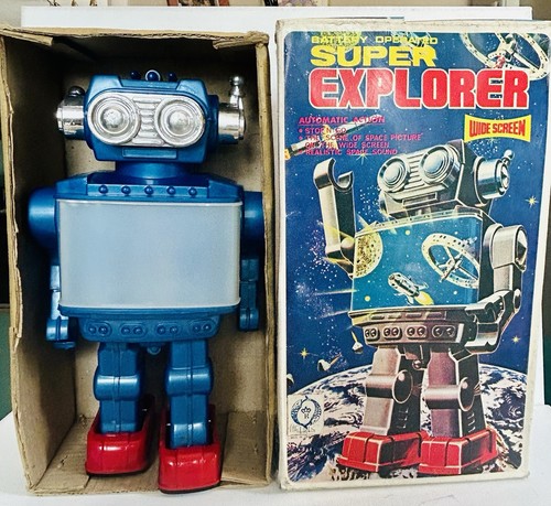Robot super explorer - robot,